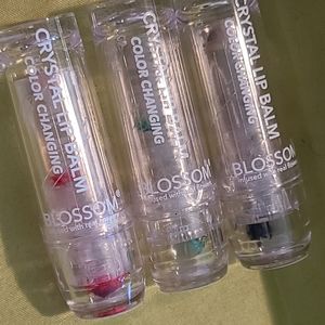 3 Color Changing Lip Balm